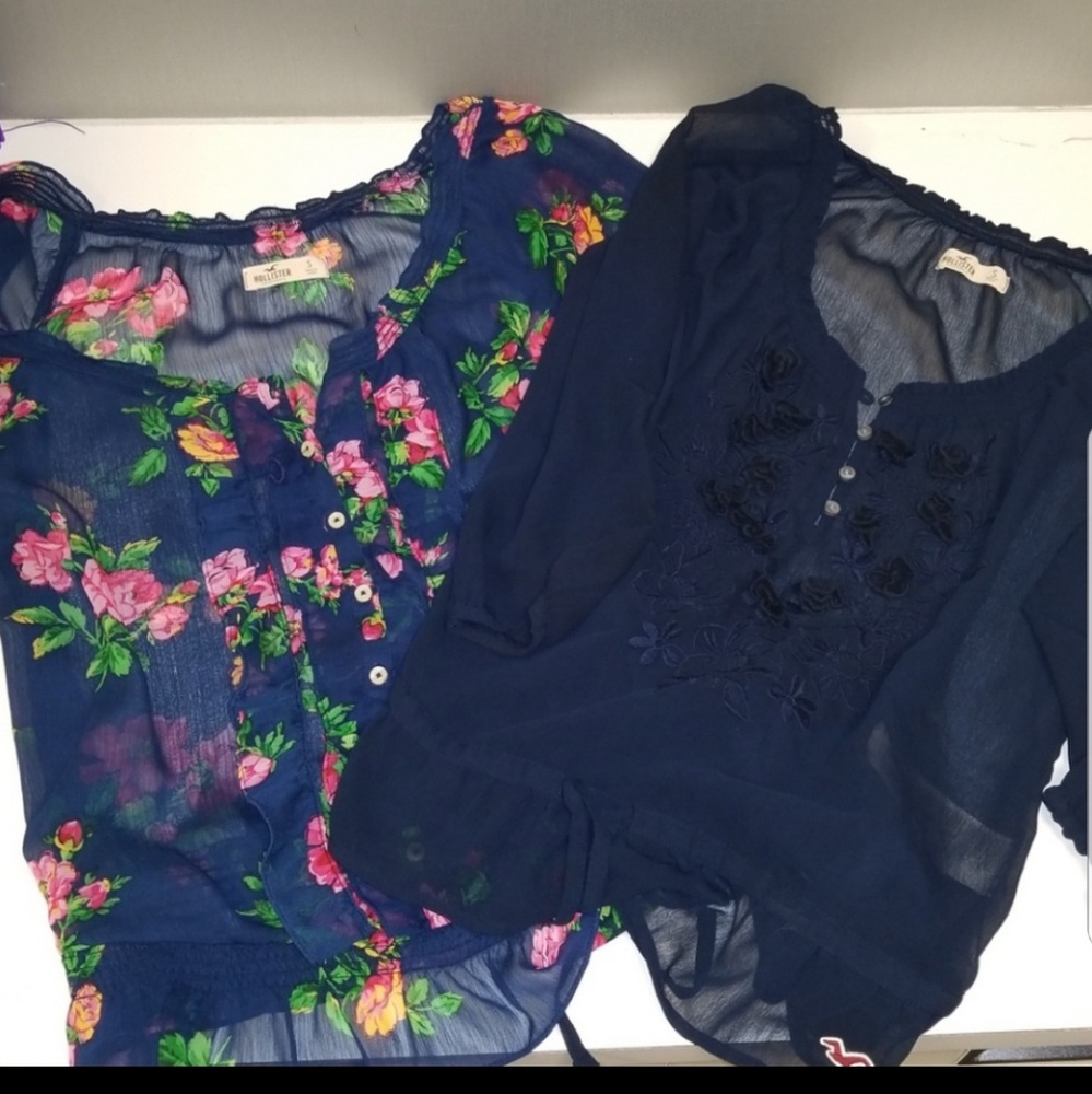 Hollister blouse set